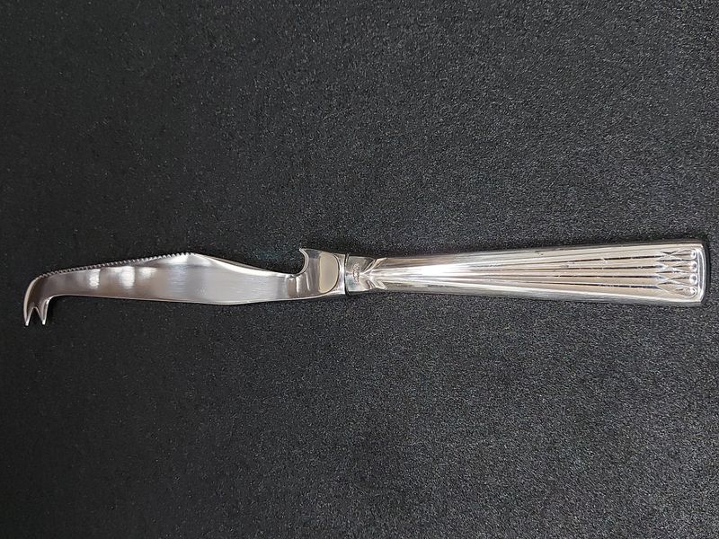 Arvesølv ostekniv med flaskeåpner