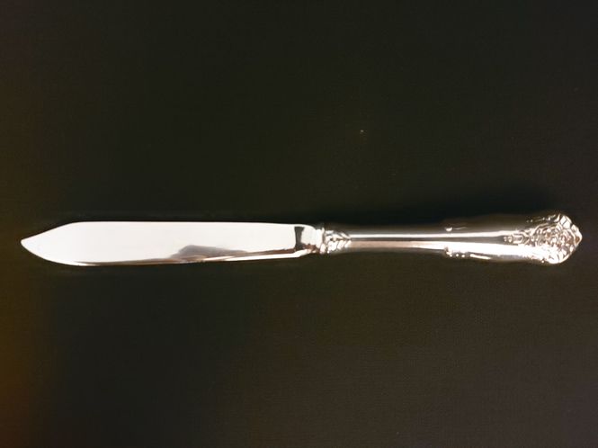 Hovedbilde Hardanger liten fiskekniv med sølvklinge