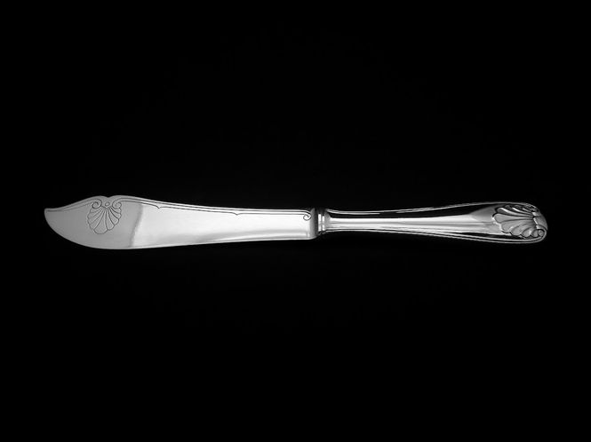 Hovedbilde Arvesølv gammel fasong fiskekniv