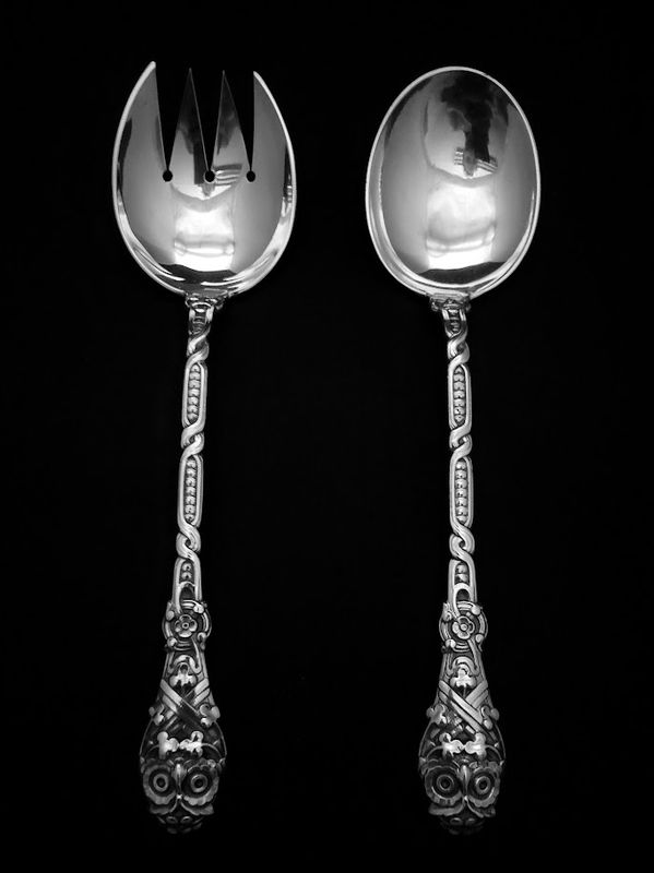 Salatbestikk - J. Tostrup