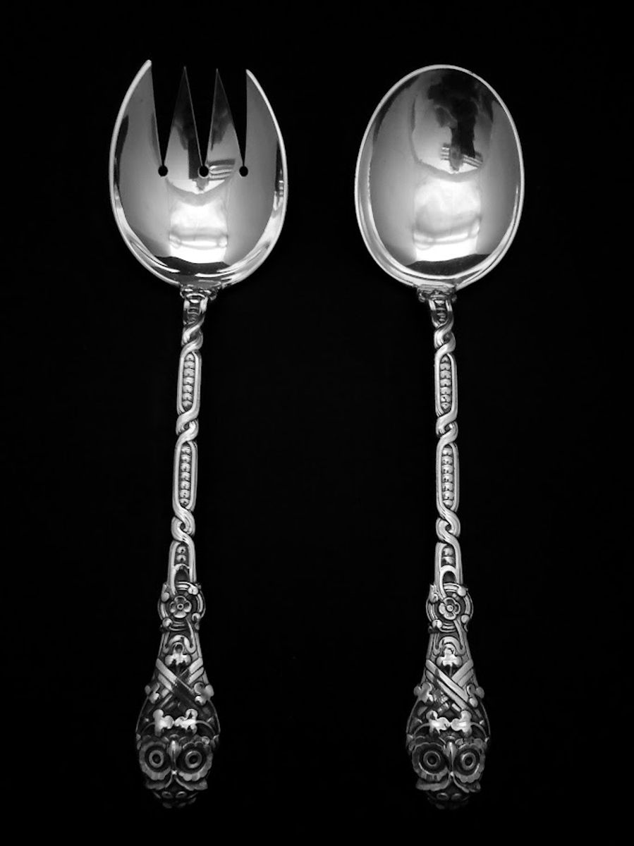 Salatbestikk - J. Tostrup
