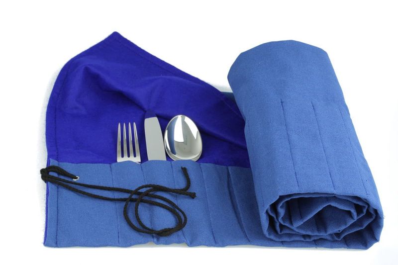 Albec sølvbestikkpose for 8 serveringsdeler